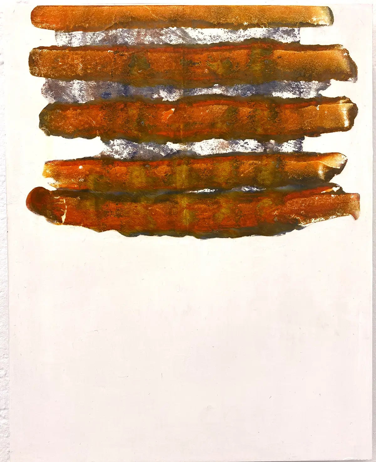 Bittersweet Rising — Encaustic on board · 20" × 16"